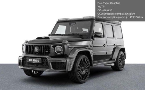 Mercedes-Benz G 63 AMG Brabus B800
